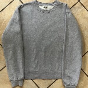 KULE Luxury Grey Crew Neck Sweatshirt – Size Small